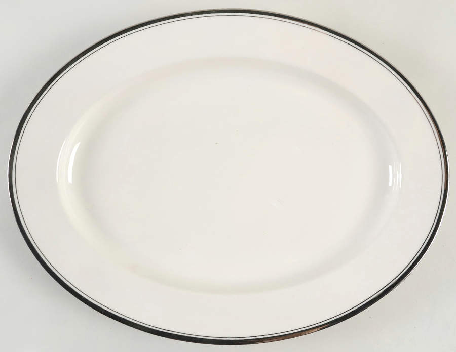 Countess 13" Oval Serving Platter by Noritake-1