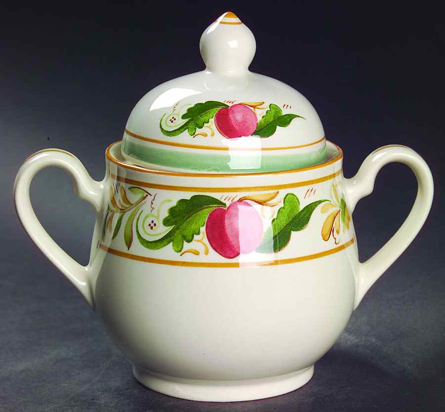 Countrywood Sugar Bowl & Lid by Noritake-1