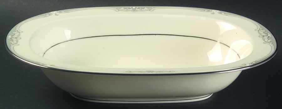 Cousteau 10" Oval Vegetable Bowl by Noritake-1