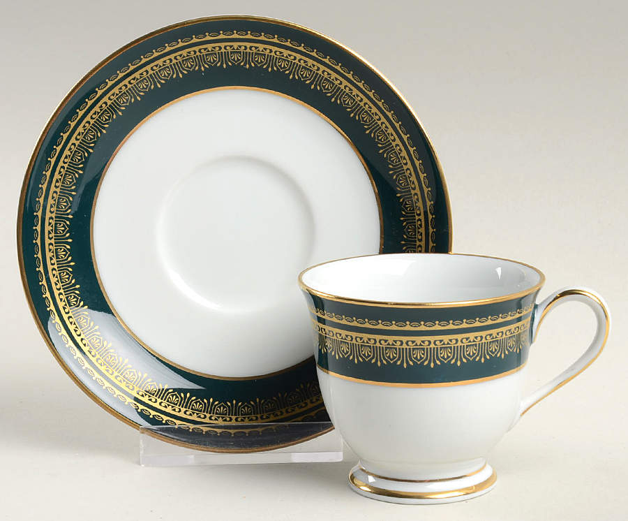 Coventry Footed Demitasse Cup & Saucer Set by Noritake-1