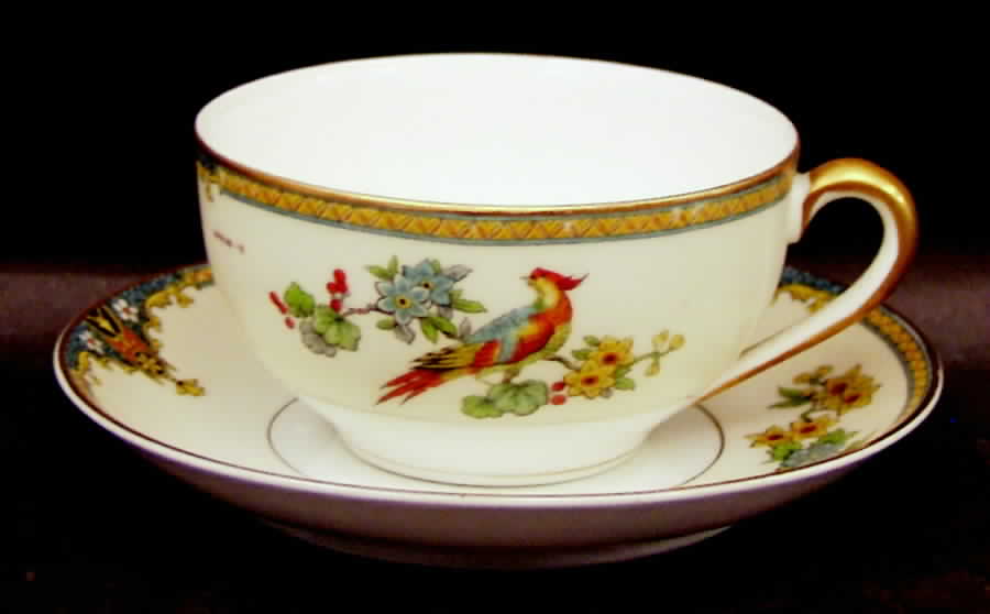 Coventry Flat Cup & Saucer Set by Noritake-1