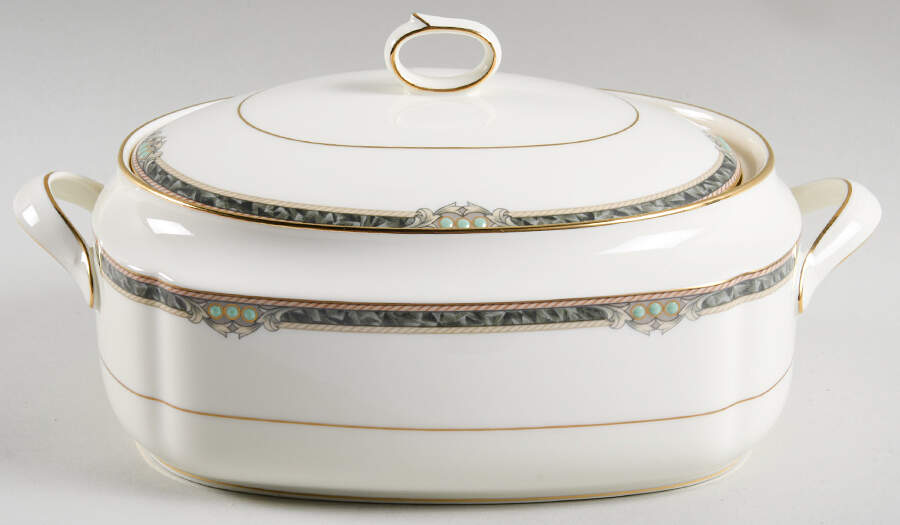 Covina Oval Covered Vegetable by Noritake-1