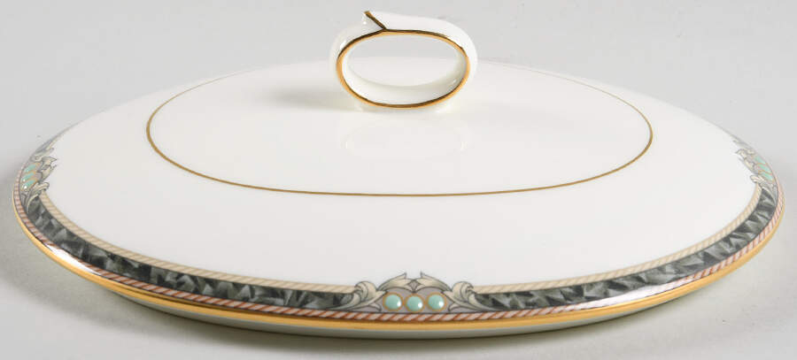 Covina Lid for Oval Vegetable by Noritake-1