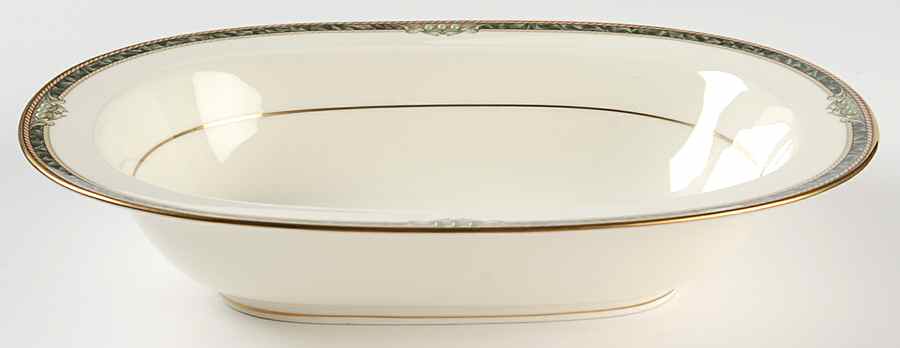 Covina 10" Oval Vegetable Bowl by Noritake-1