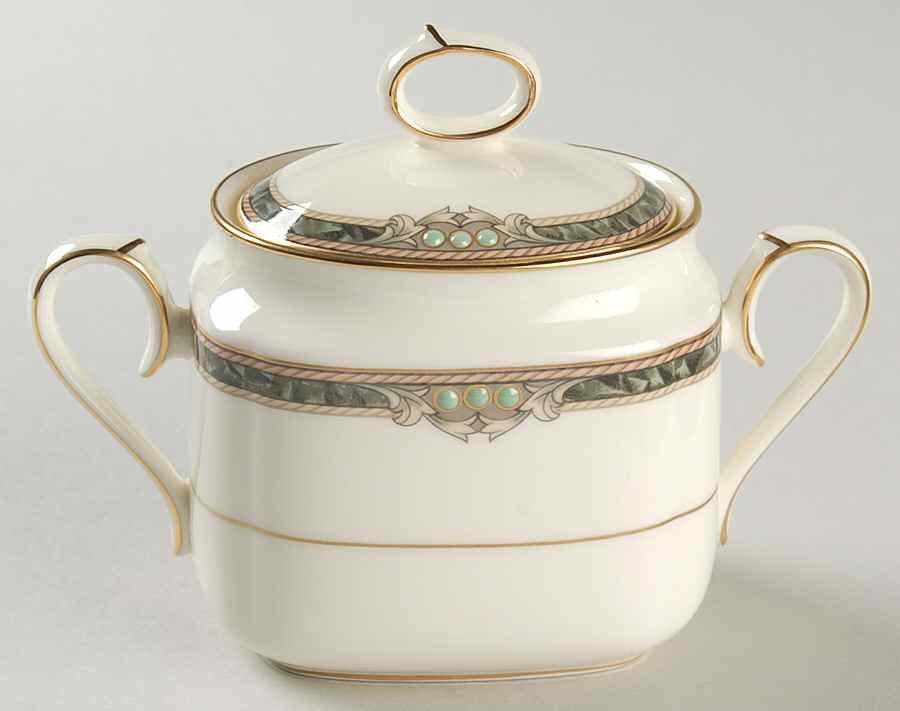 Covina Sugar Bowl & Lid by Noritake-1