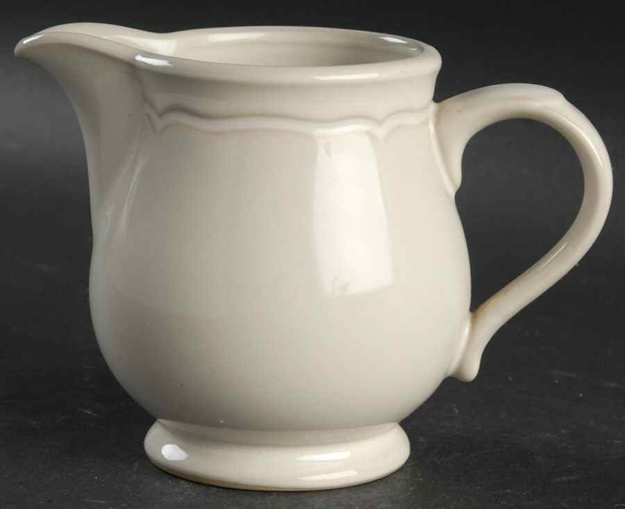 Country White Creamer by Noritake-1