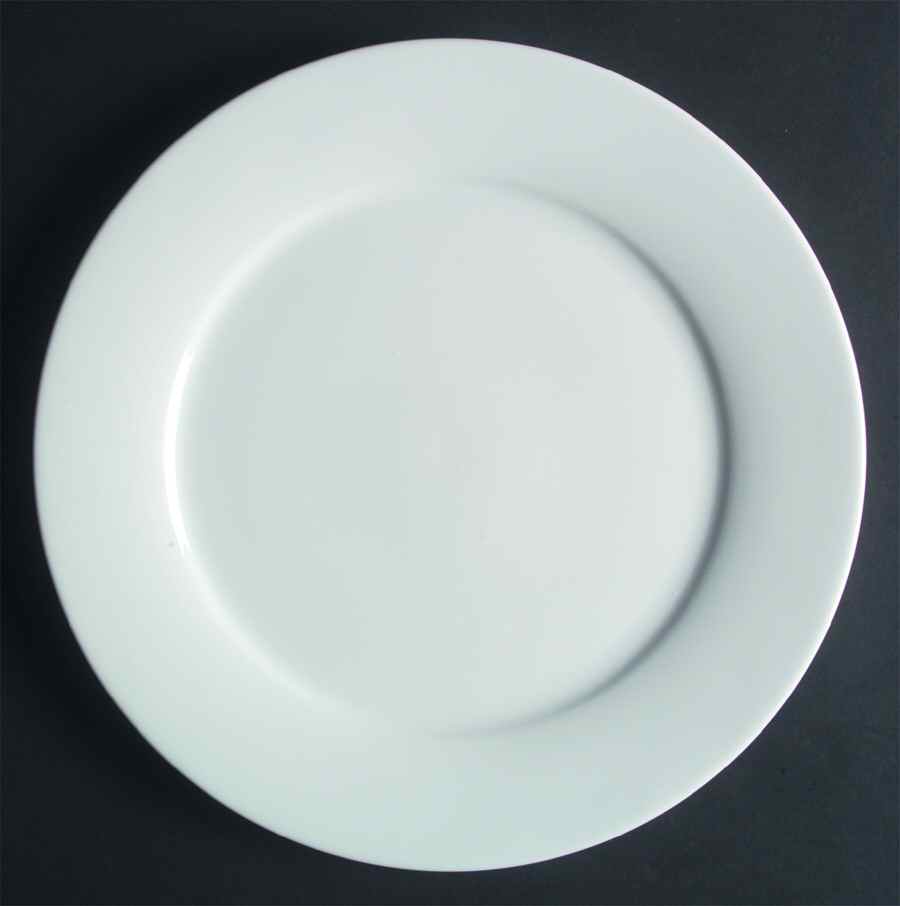 Commander White 11" Chop Plate (Round Platter) by Noritake-1