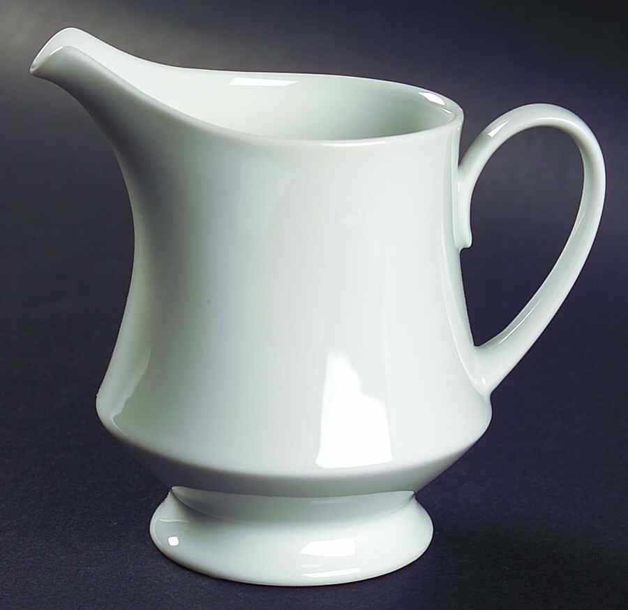 Commander White Creamer by Noritake-1