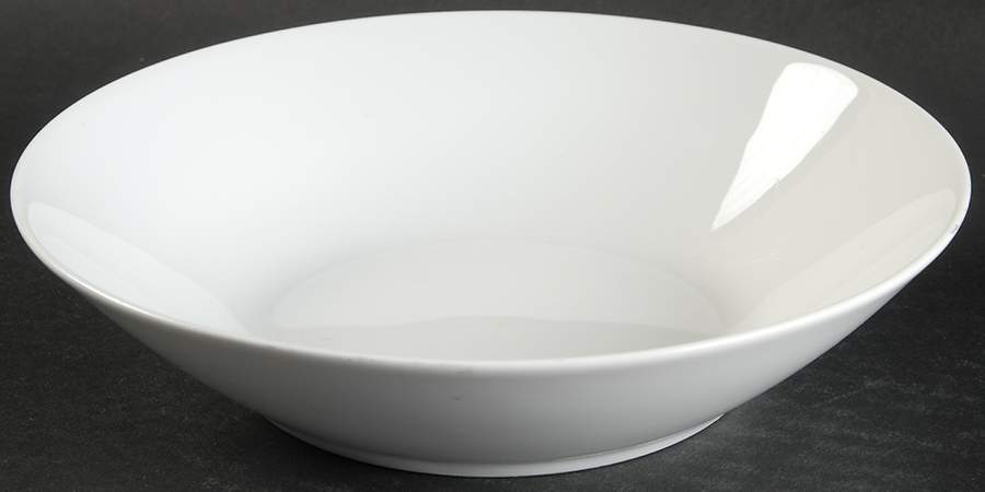 Commander White Coupe Soup Bowl by Noritake-1