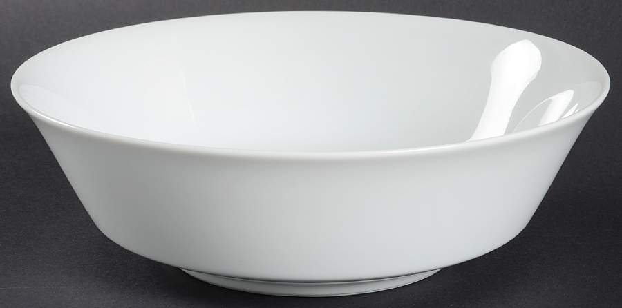 Commander White 9" Round Vegetable Bowl by Noritake-1