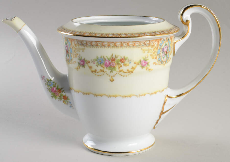 Coypel Teapot No Lid by Noritake-1