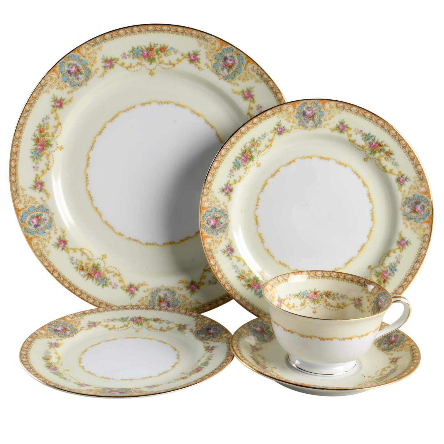 Coypel 5 Piece Place Setting by Noritake-1