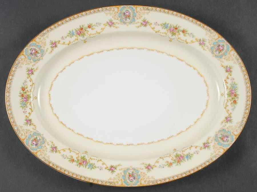 Coypel 13" Oval Serving Platter by Noritake-1