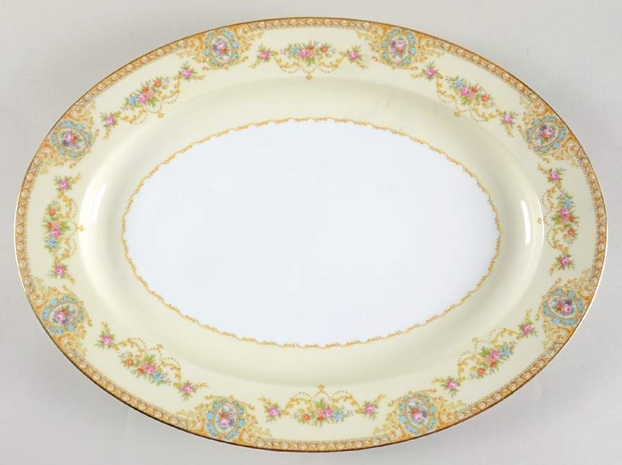 Coypel 16" Oval Serving Platter by Noritake-1