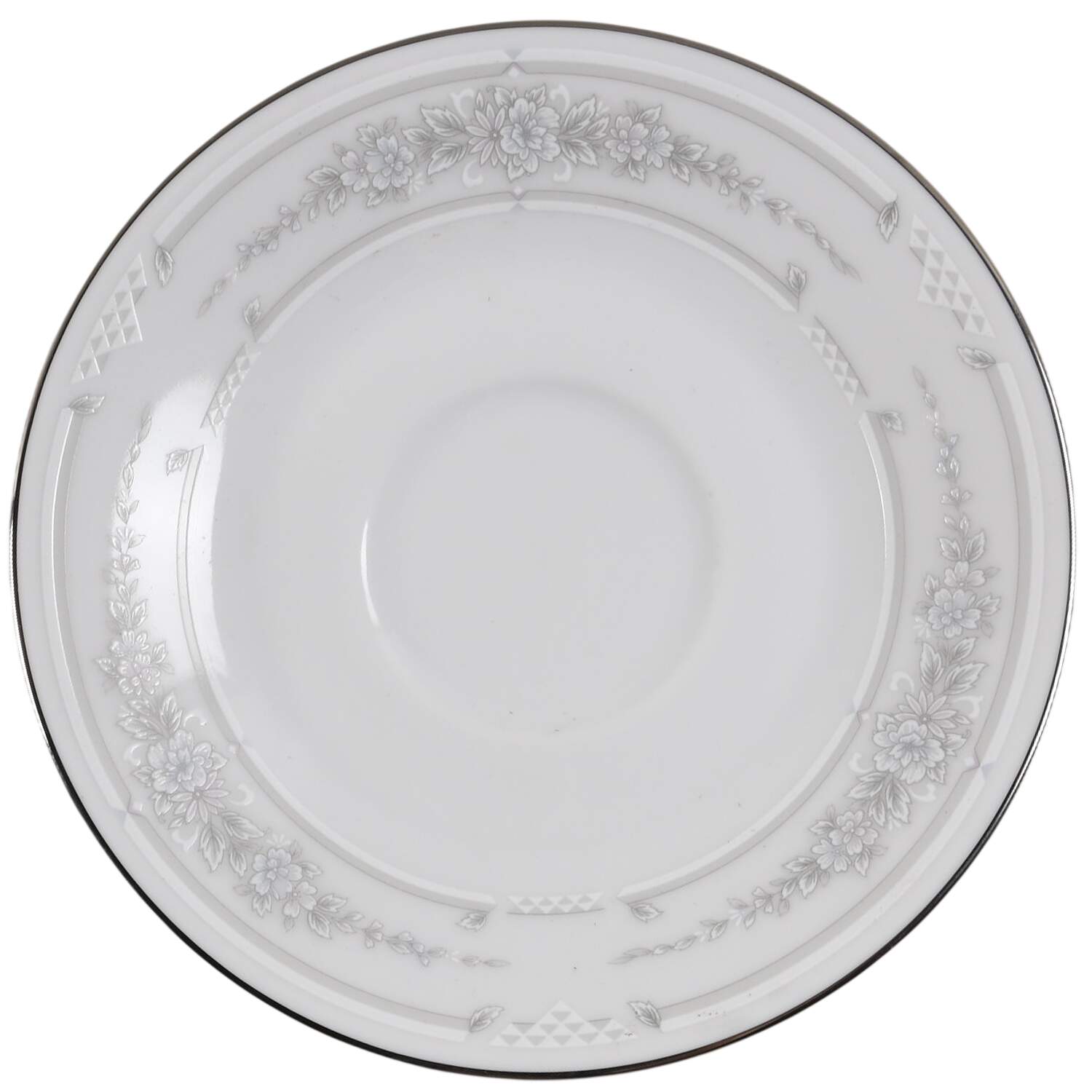 Crystal Bouquet Saucer by Noritake-1