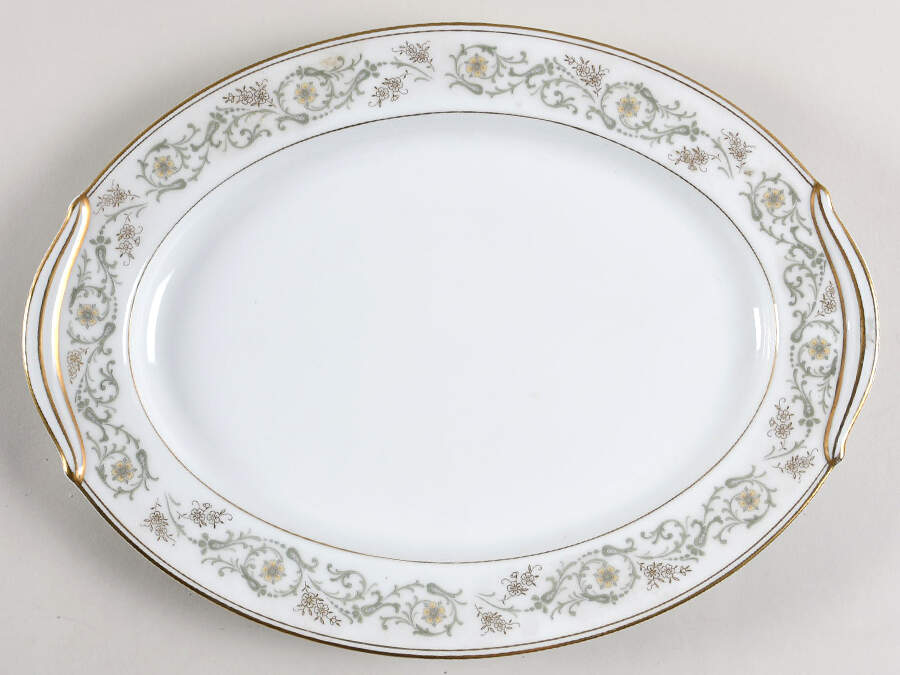 Creston 13" Oval Serving Platter by Noritake-1
