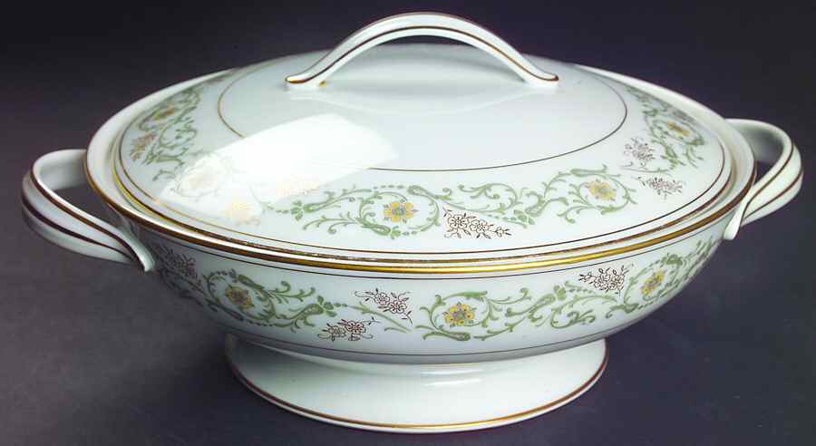 Creston Round Covered Vegetable by Noritake-1