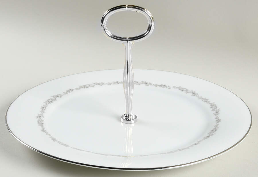 Crestmont Round Serving Plate with Center Handle (Dp) Hc by Noritake-1