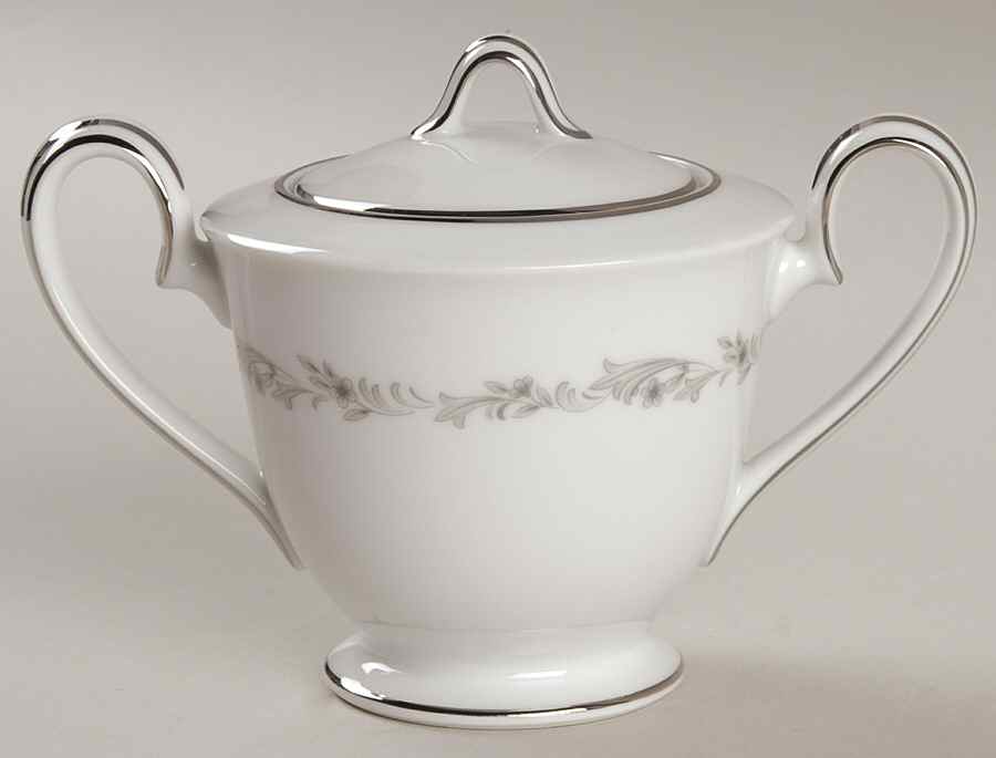 Crestmont Mini Sugar Bowl & Lid by Noritake-1