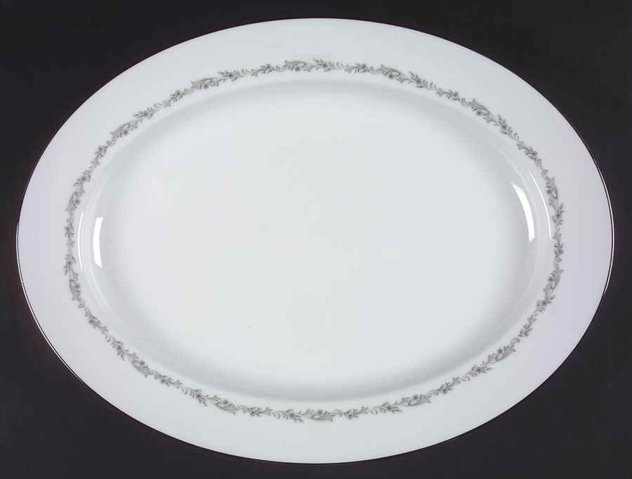 Crestmont 16" Oval Serving Platter by Noritake-1