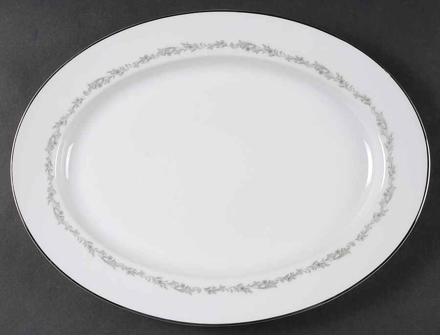 Crestmont 13" Oval Serving Platter by Noritake-1