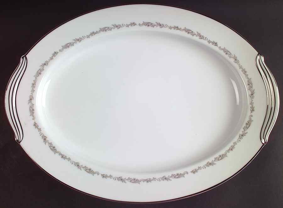 Crestmont 16" Oval Serving Platter by Noritake-1