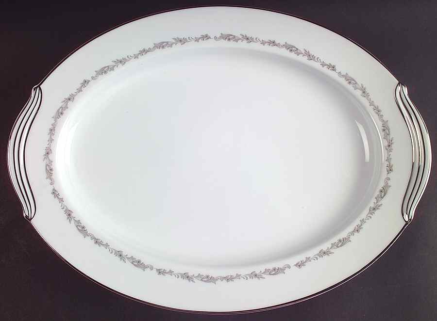 Crestmont 13" Oval Serving Platter by Noritake-1
