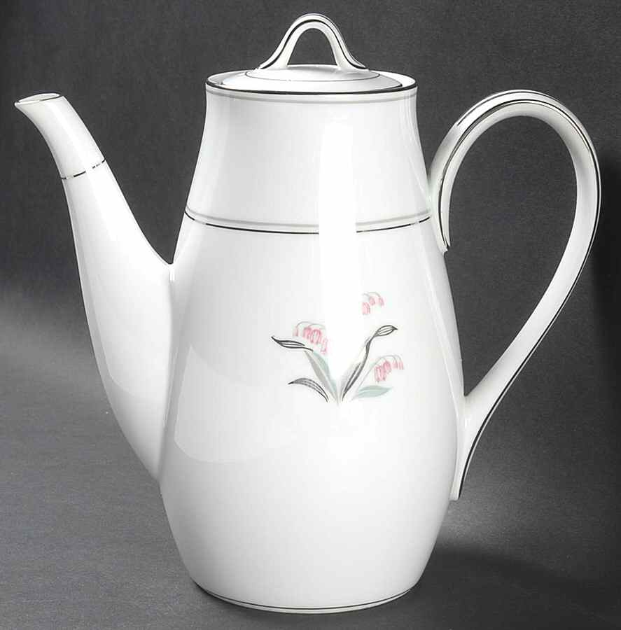 Crest Coffee Pot & Lid by Noritake-1