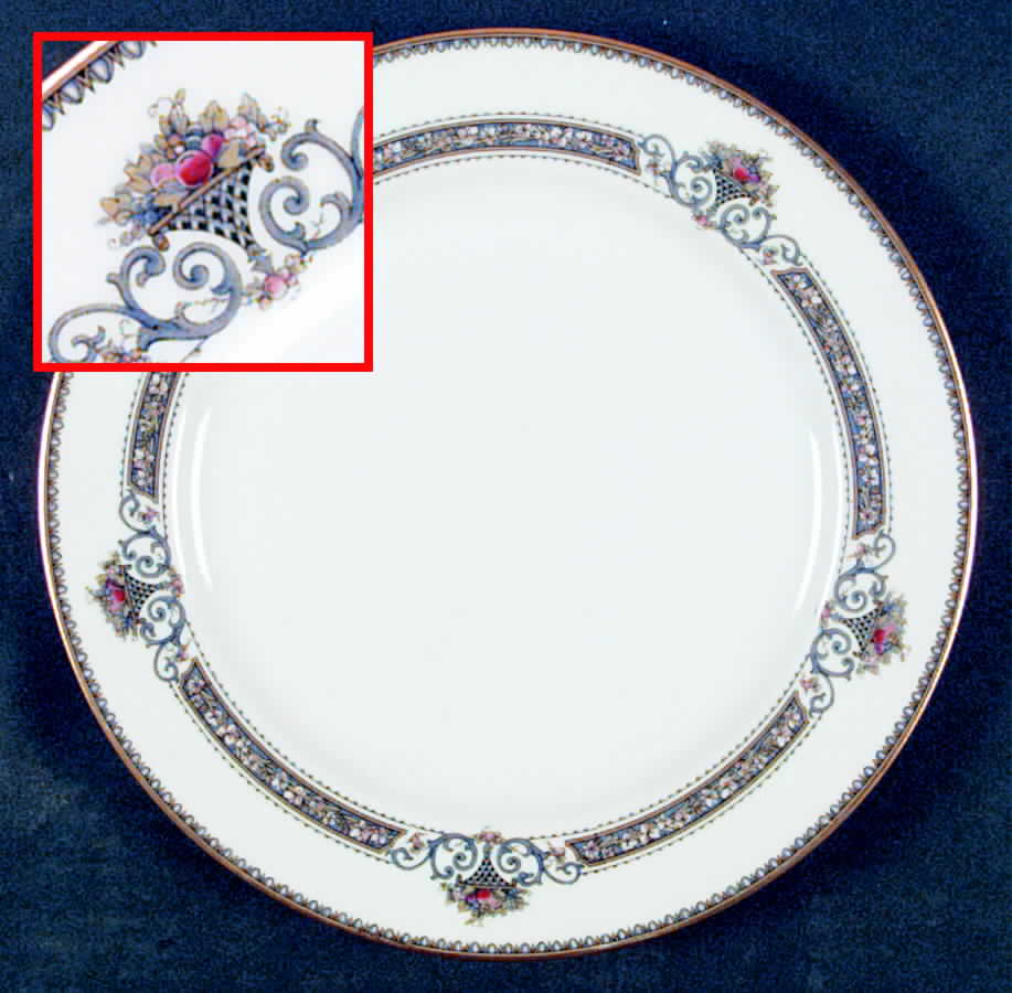 Crestwood Dinner Plate by Noritake-1
