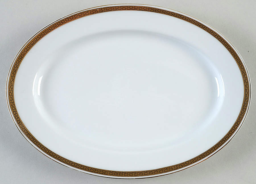 The Crete 10" Oval Serving Platter by Noritake-1
