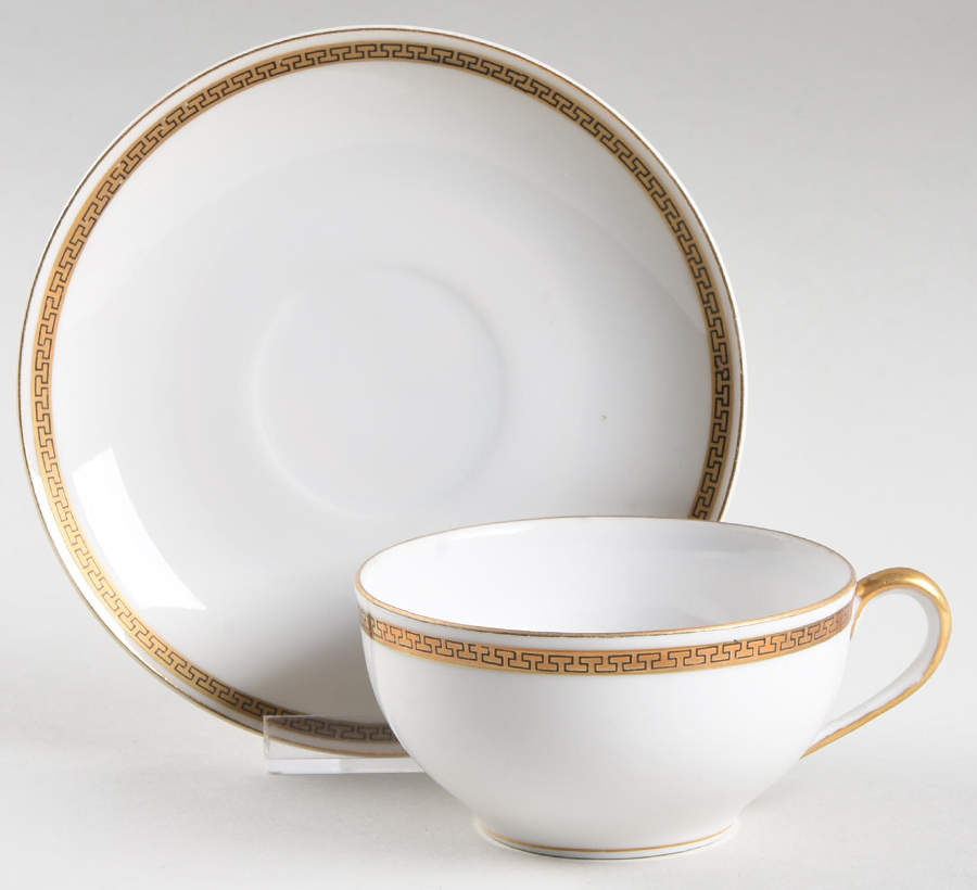 The Crete Flat Cup & Saucer Set by Noritake-1