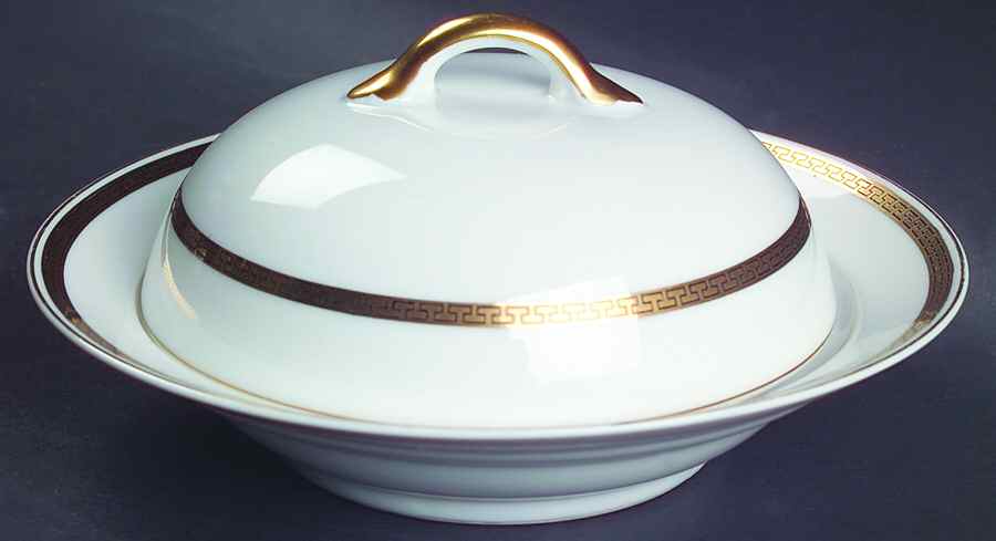 The Crete Round Covered Butter by Noritake-1