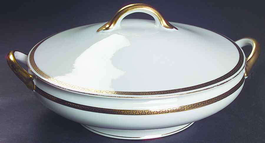 The Crete Round Covered Vegetable by Noritake-1