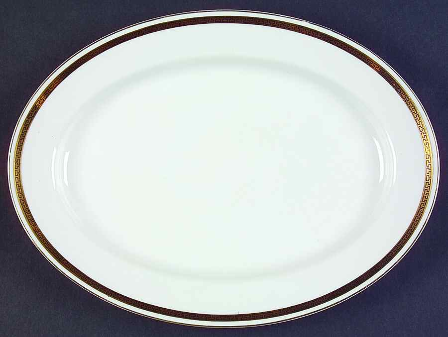 The Crete 11" Oval Serving Platter by Noritake-1