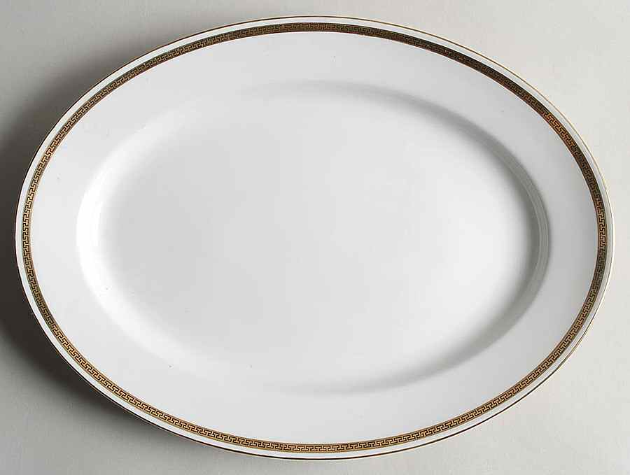 The Crete 14" Oval Serving Platter by Noritake-1