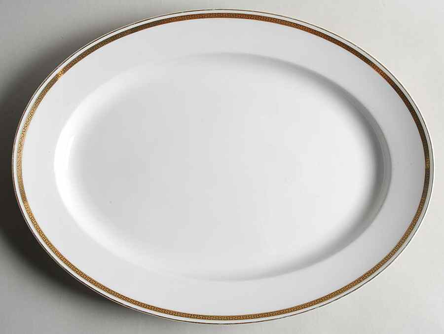 The Crete 16" Oval Serving Platter by Noritake-1