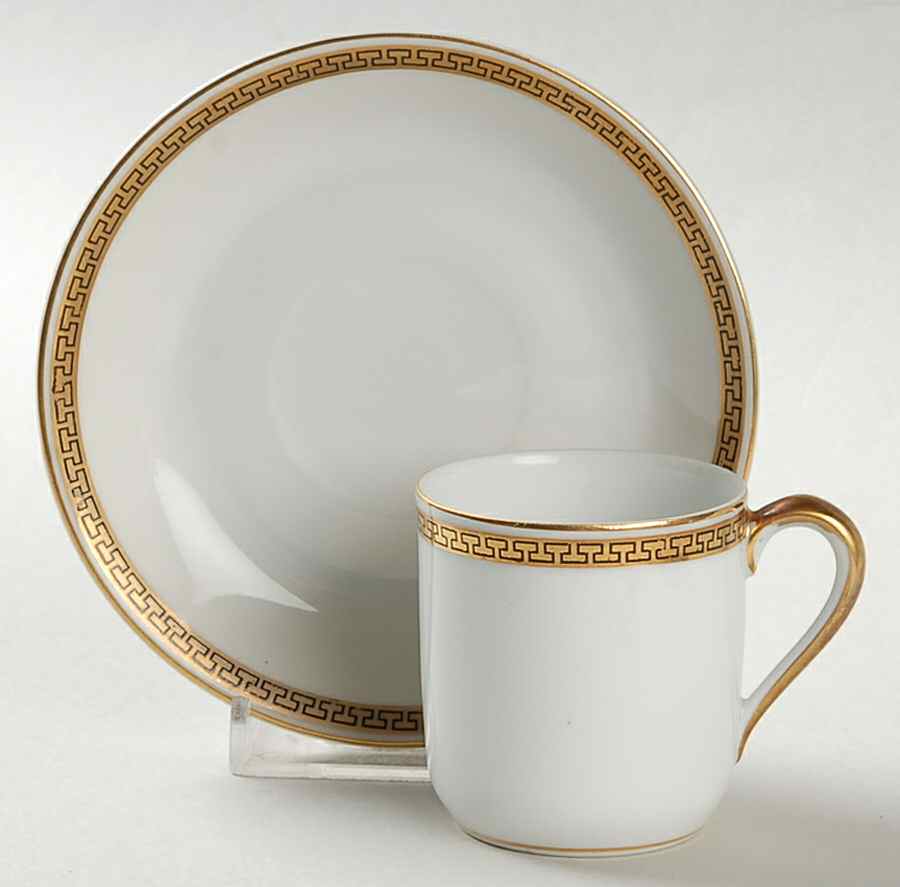 The Crete Flat Demitasse Cup & Saucer Set by Noritake-1