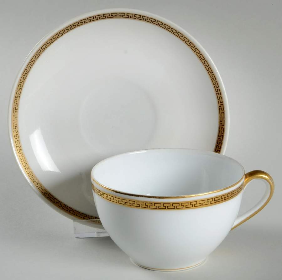The Crete Flat Cup & Saucer Set by Noritake-1