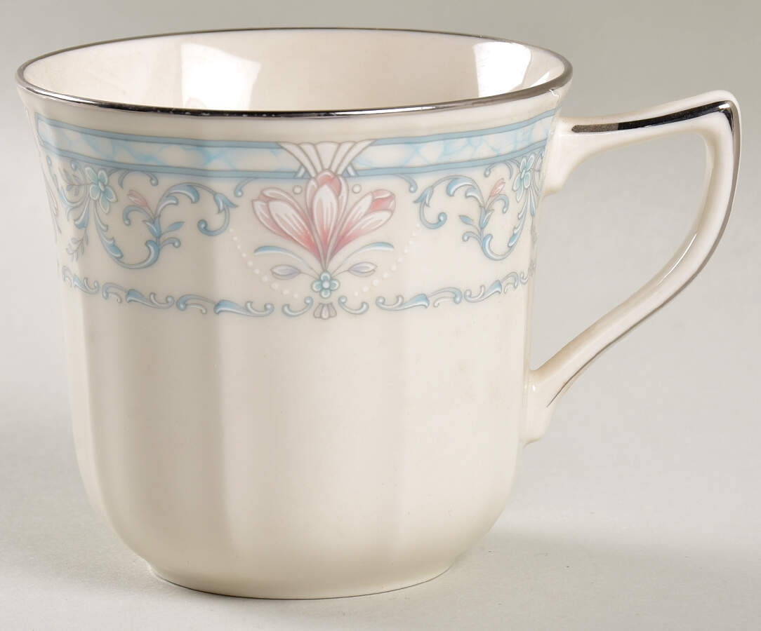 Crown Flower Flat Cup by Noritake-1