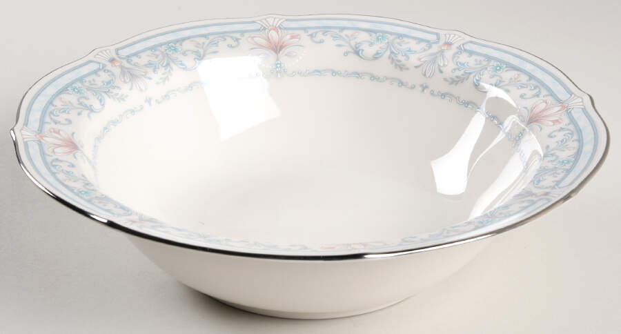 Crown Flower 9" Round Vegetable Bowl by Noritake-1