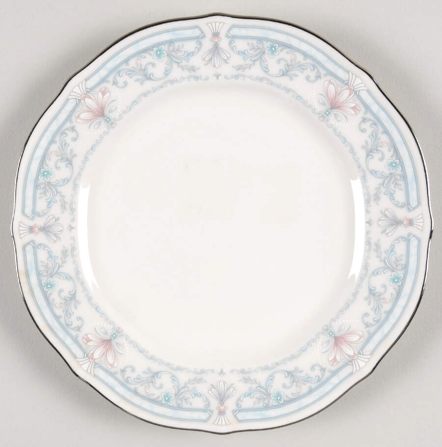 Crown Flower Bread & Butter Plate by Noritake-1