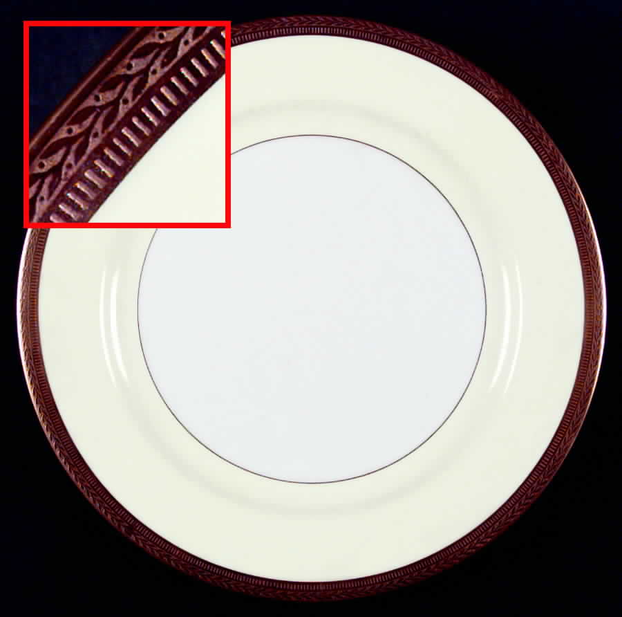 Crest Gold Dinner Plate by Noritake-1