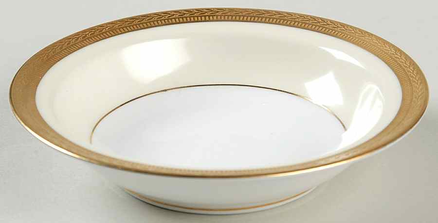 Crest Gold Rim Fruit/Dessert (Sauce) Bowl by Noritake-1