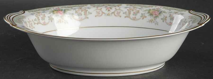 Croydon 10" Oval Vegetable Bowl by Noritake-1