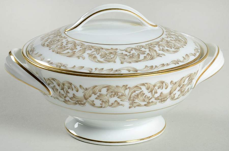 Cromwell Sugar Bowl & Lid by Noritake-1