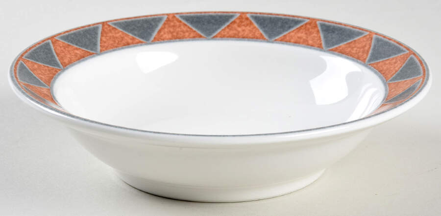 Crossways Rim Fruit/Dessert (Sauce) Bowl by Noritake-1