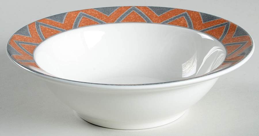 Crossways Rim Cereal Bowl by Noritake-1