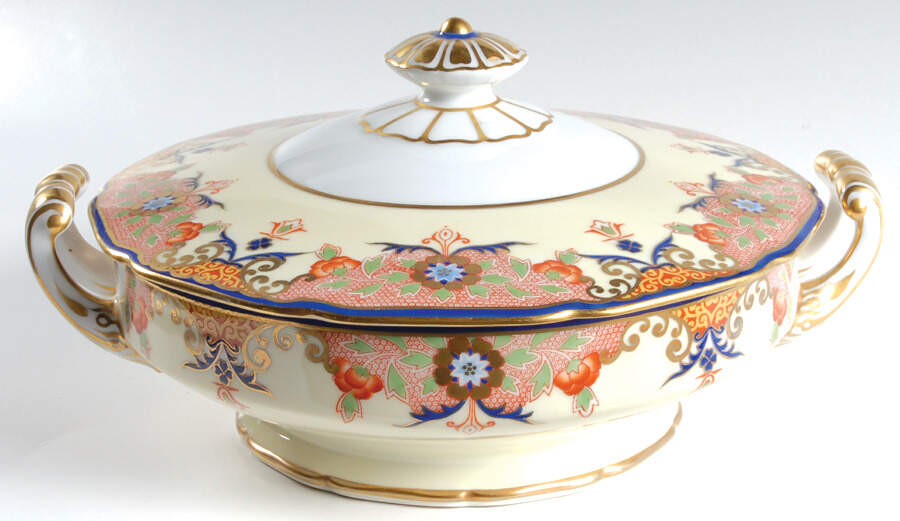 Crowndalia Round Covered Vegetable by Noritake-1