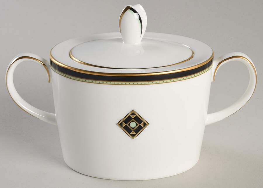 Crownpointe Sugar Bowl & Lid by Noritake-1