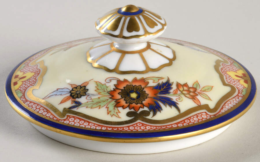 Crowndora Lid for Sugar Bowl by Noritake-1